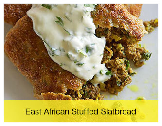 East African stuffed slatebread